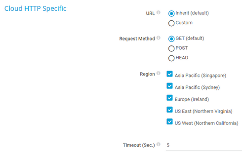 Cloud HTTP Specific